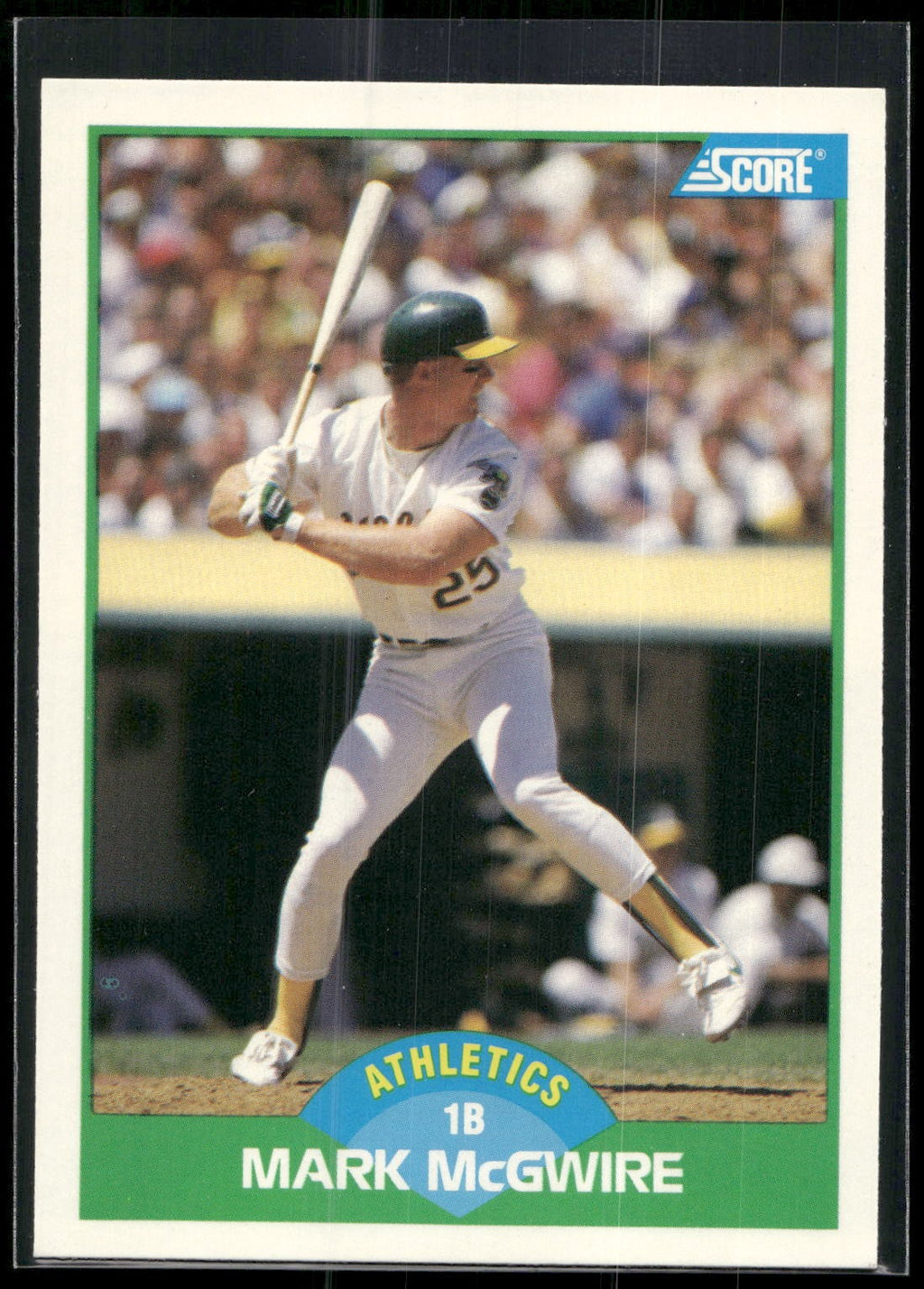 1989 Score #3 Mark McGwire