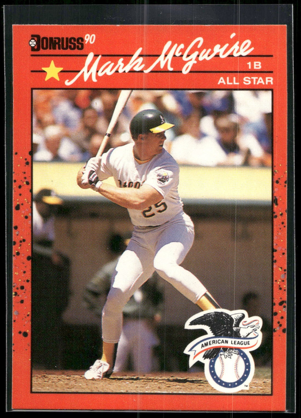 1990 Donruss #697d Mark McGwire