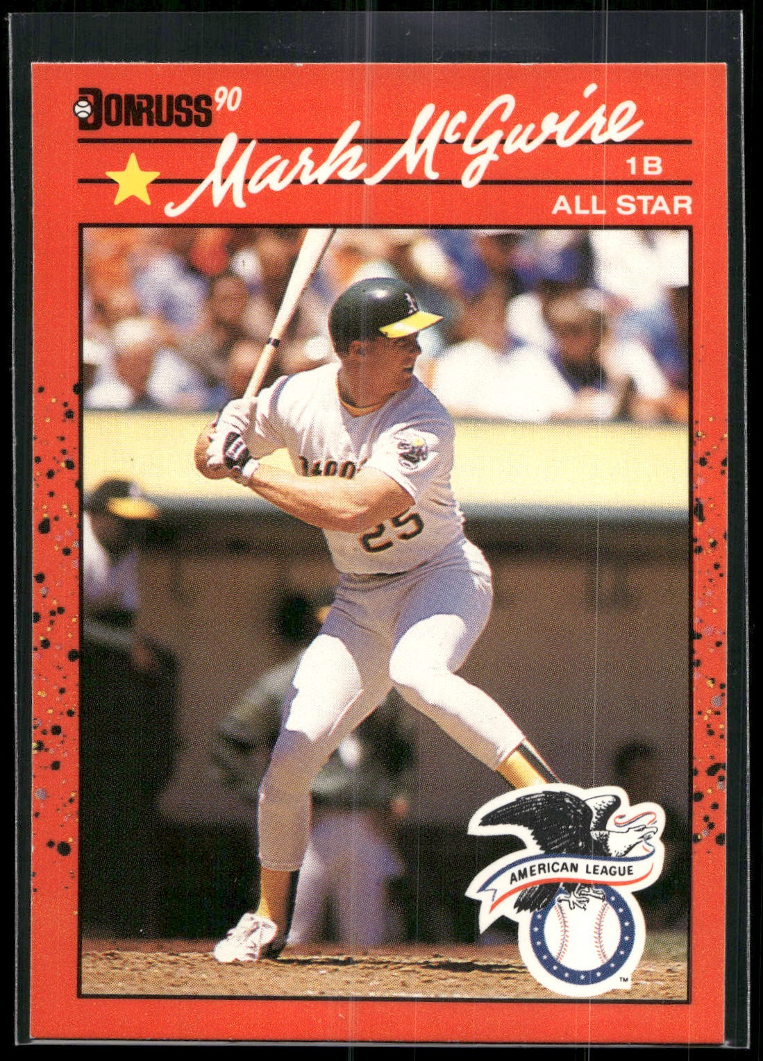 1990 Donruss #697d Mark McGwire