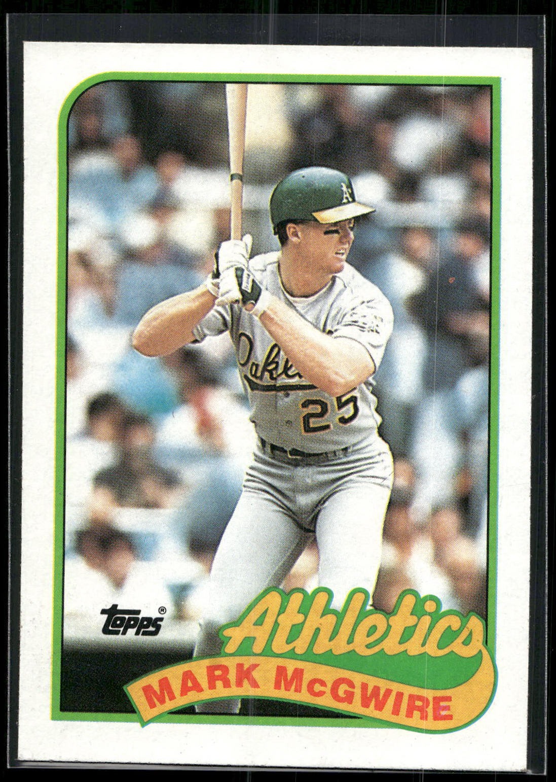 1989 Topps #70 Mark McGwire