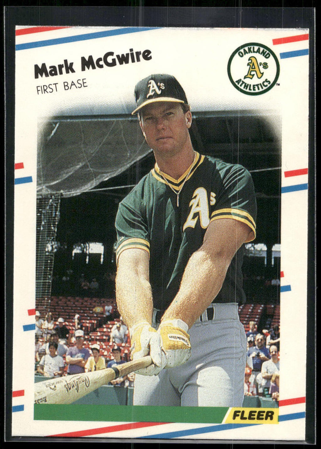 1988 Fleer #286 Mark McGwire
