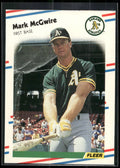 1988 Fleer #286 Mark McGwire