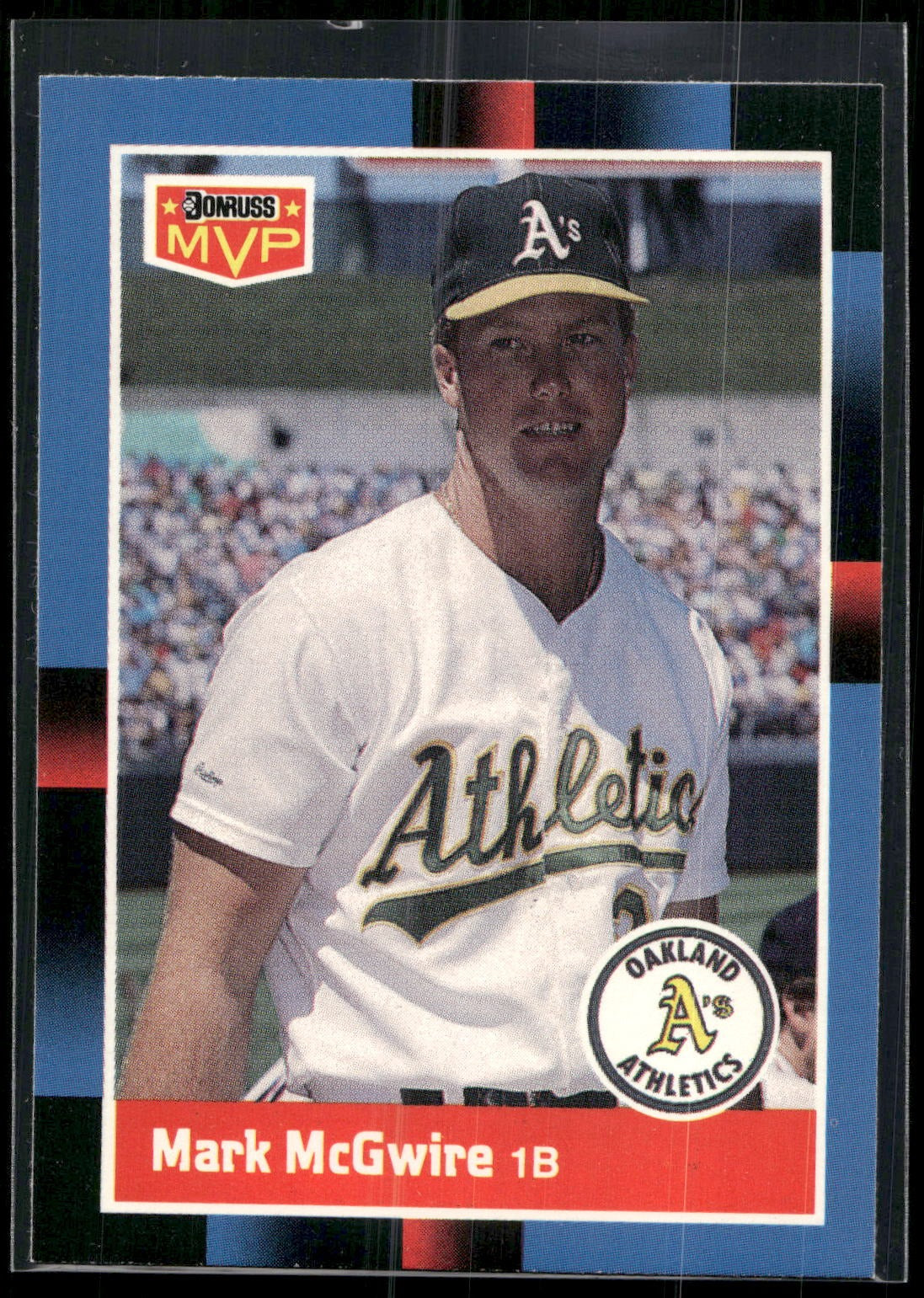 1988 Donruss #BC-23 Mark McGwire Bonus MVPs