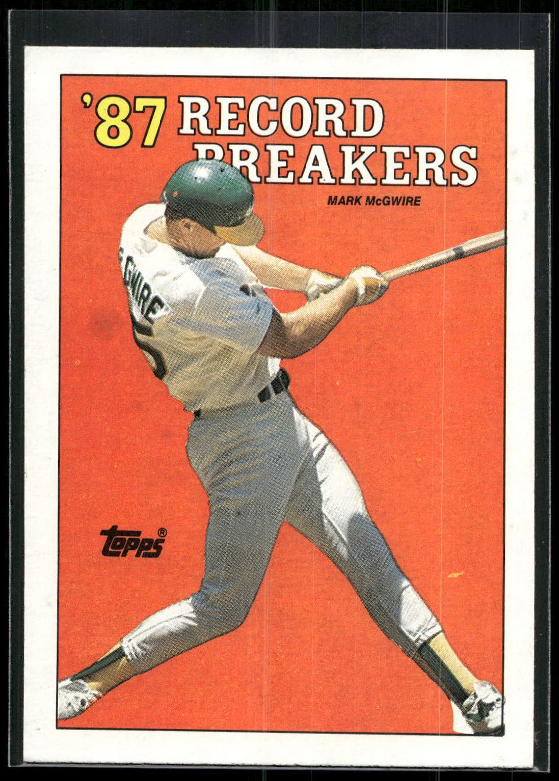 1988 Topps #3a Mark McGwire