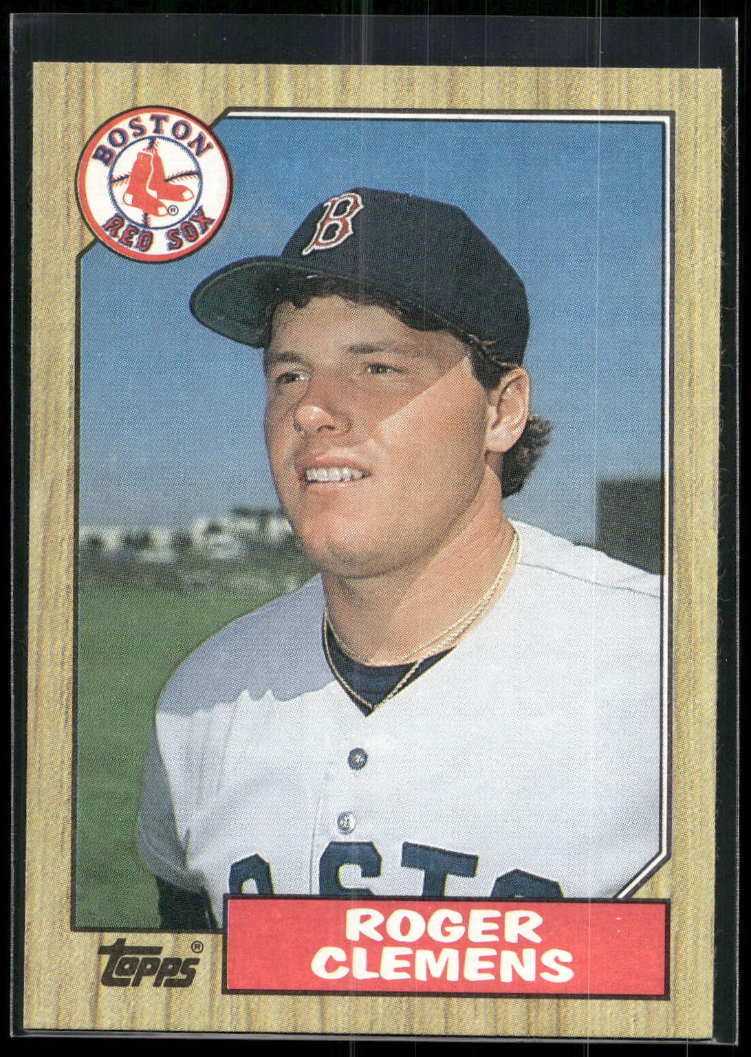 1987 Topps #340 Roger Clemens