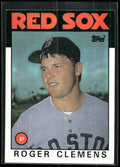 1986 Topps #661 Roger Clemens