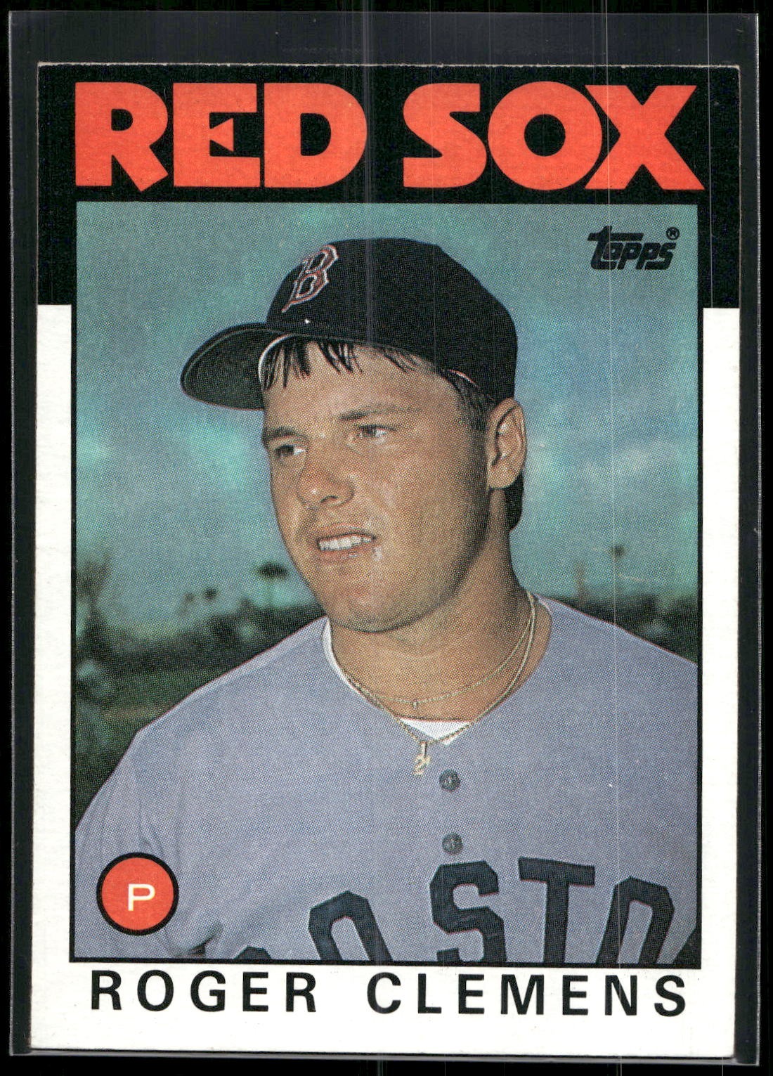 1986 Topps #661 Roger Clemens