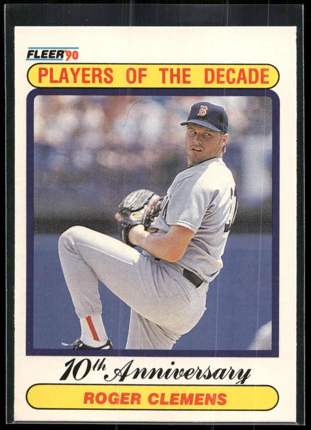 1990 Fleer #627 Roger Clemens