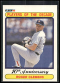 1990 Fleer #627 Roger Clemens