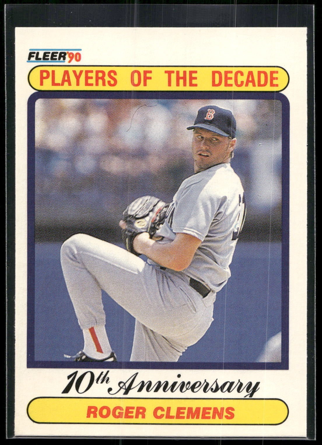 1990 Fleer #627 Roger Clemens