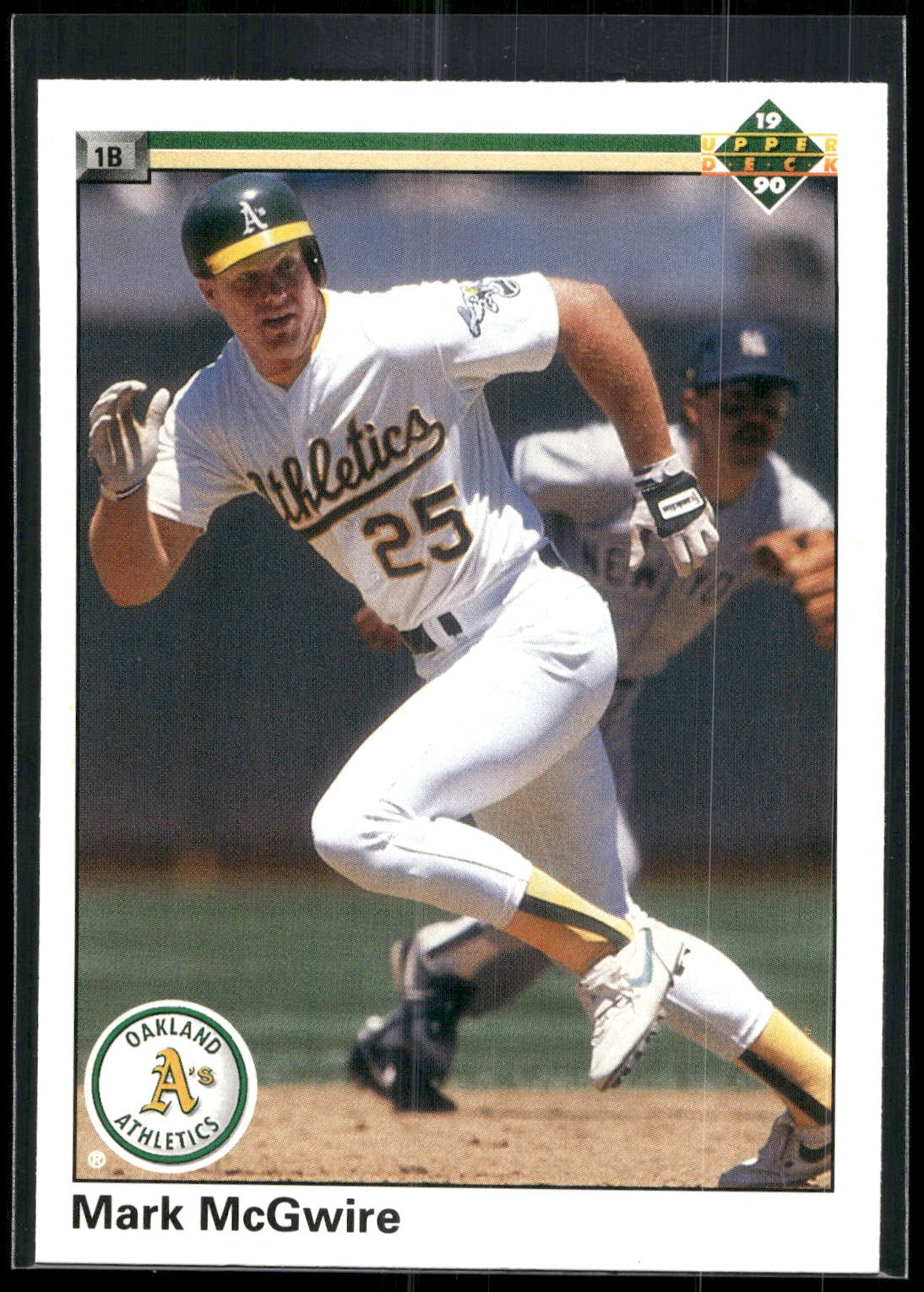 1990 Upper Deck #171b Mark McGwire