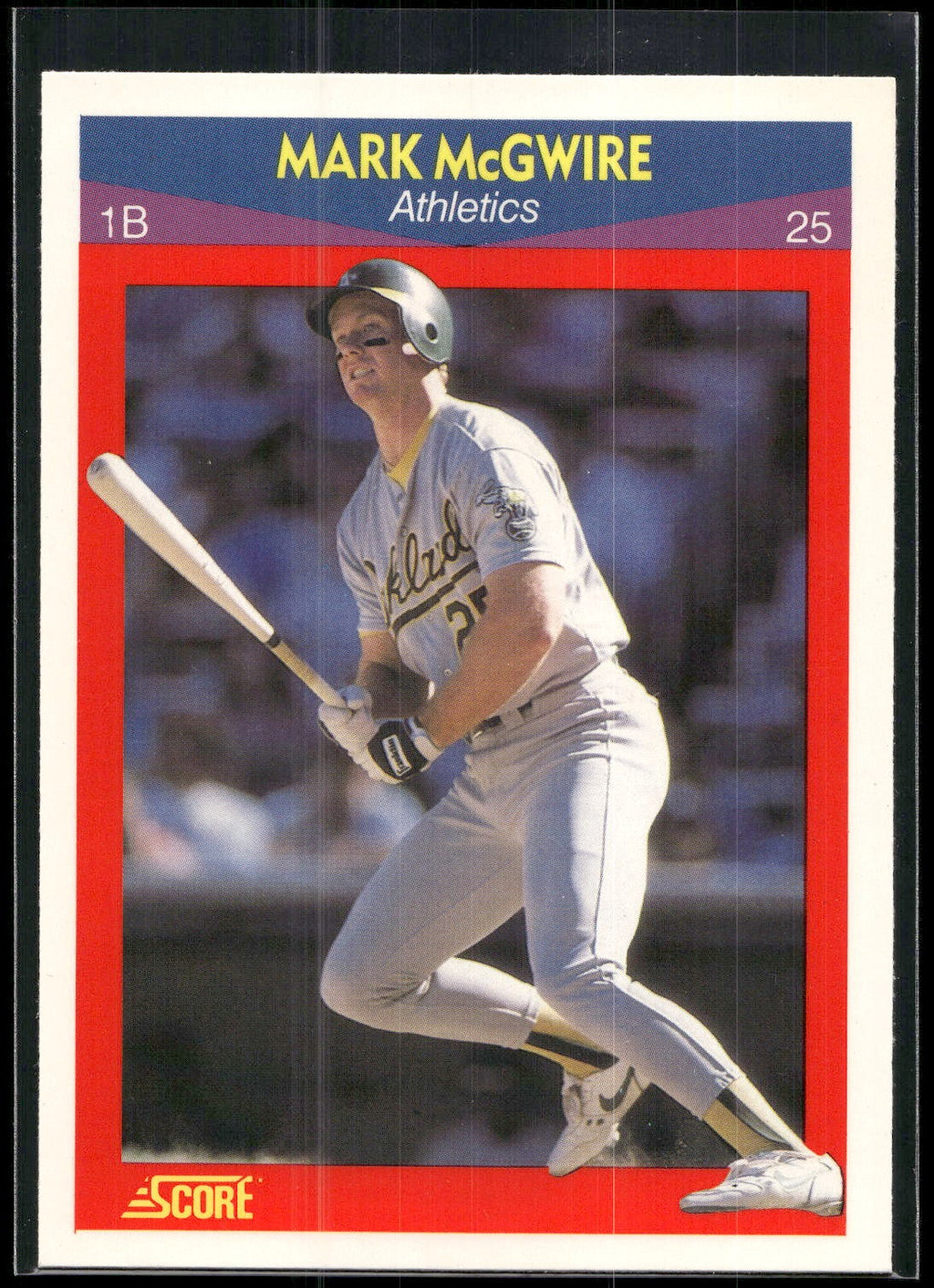1990 Score 100 Superstars #25 Mark McGwire