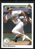 1990 Upper Deck #171b Mark McGwire