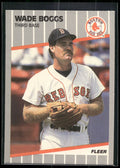 1989 Fleer #81 Wade Boggs