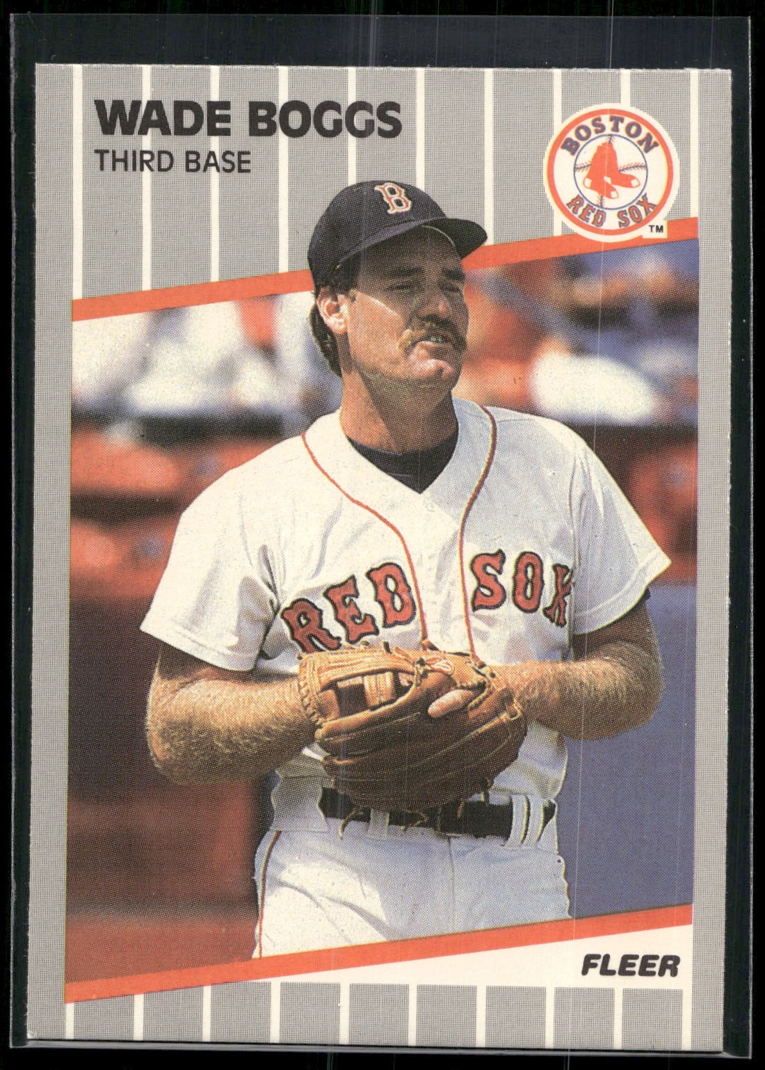 1989 Fleer #81 Wade Boggs