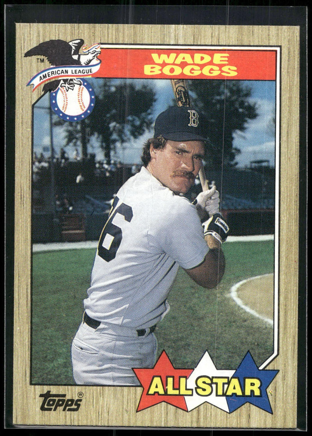 1987 Topps #608 Wade Boggs