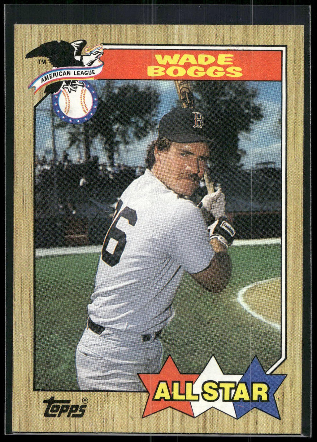 1987 Topps #608 Wade Boggs