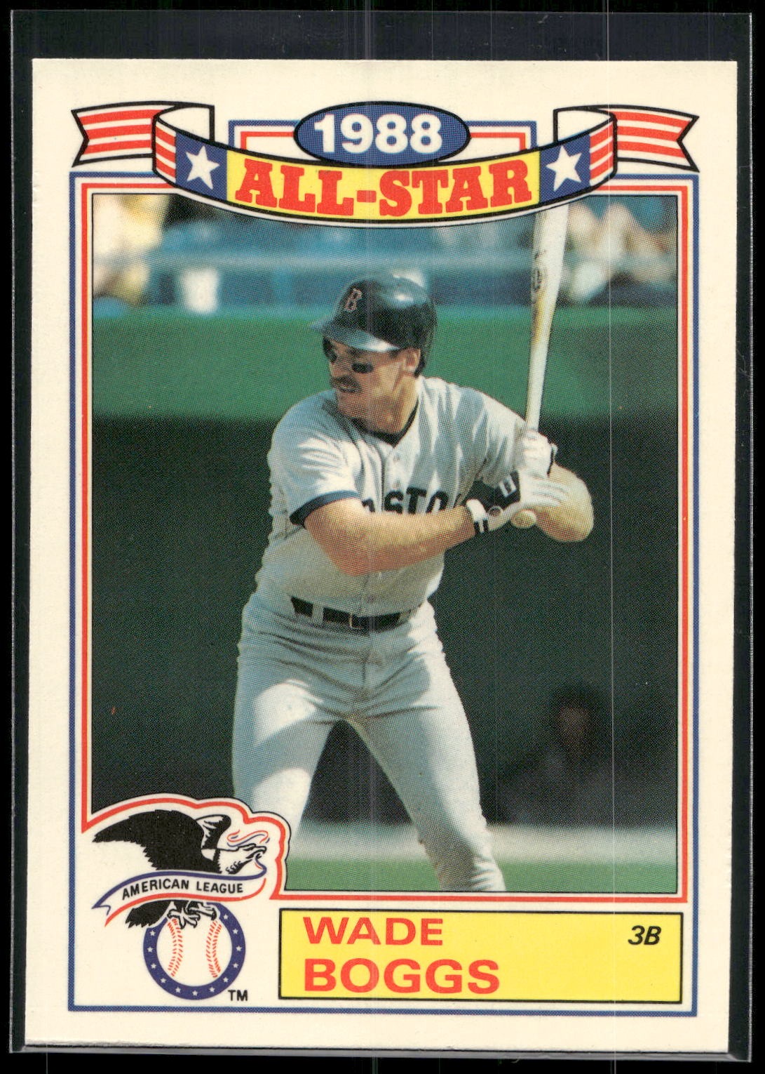 1989 Topps #4 Wade Boggs Glossy All-Stars