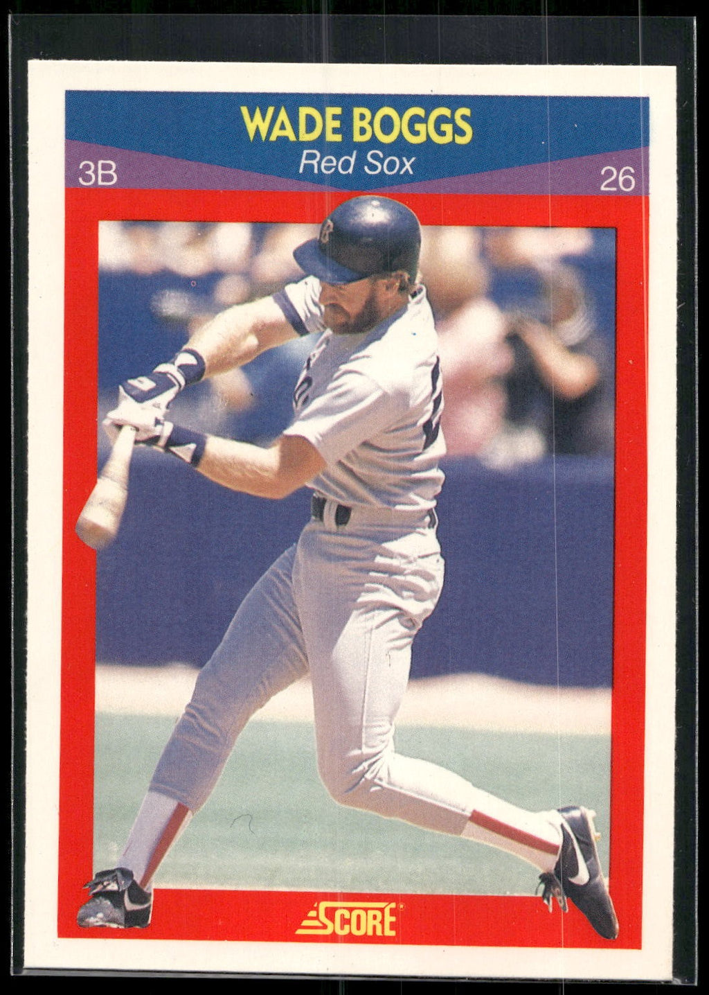 1990 Score 100 Superstars #80 Wade Boggs