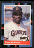 1988 Donruss #66b Kevin Mitchell