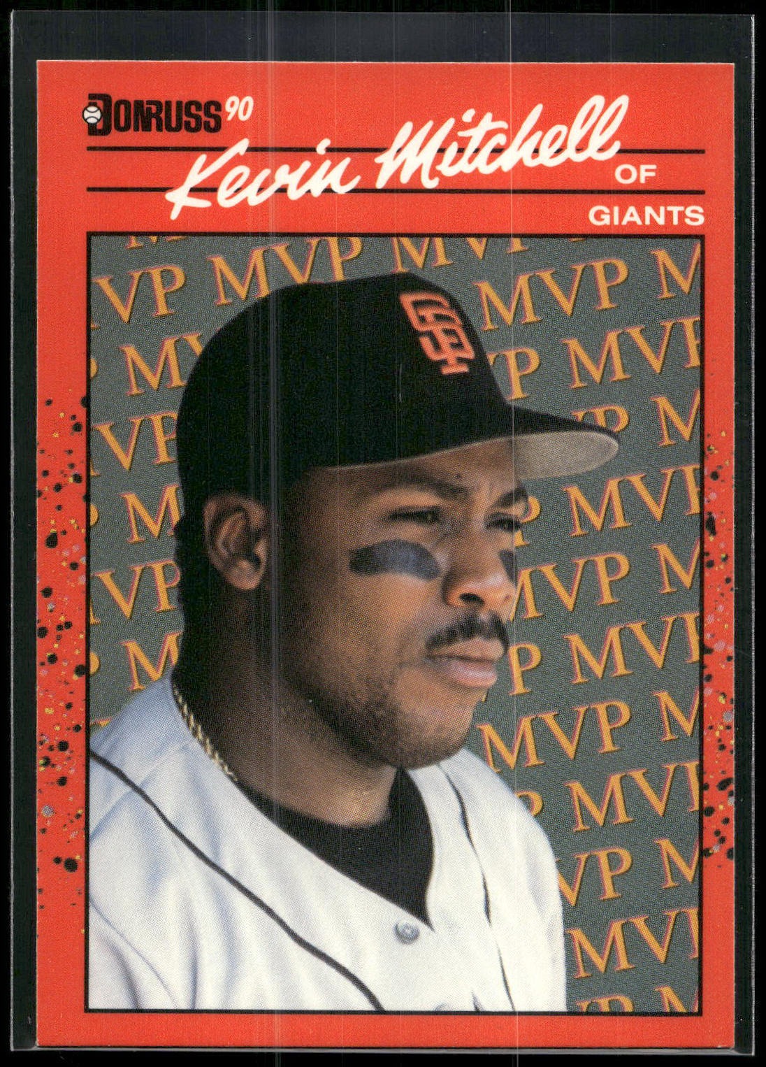 1990 Donruss #BC-11 Kevin Mitchell Bonus MVP's