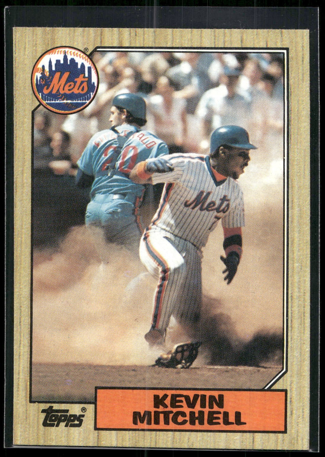 1987 Topps #653 Kevin Mitchell