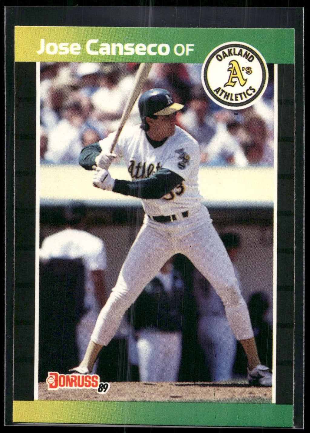 1989 Donruss #91 Jose Canseco