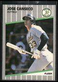 1989 Fleer #5 Jose Canseco