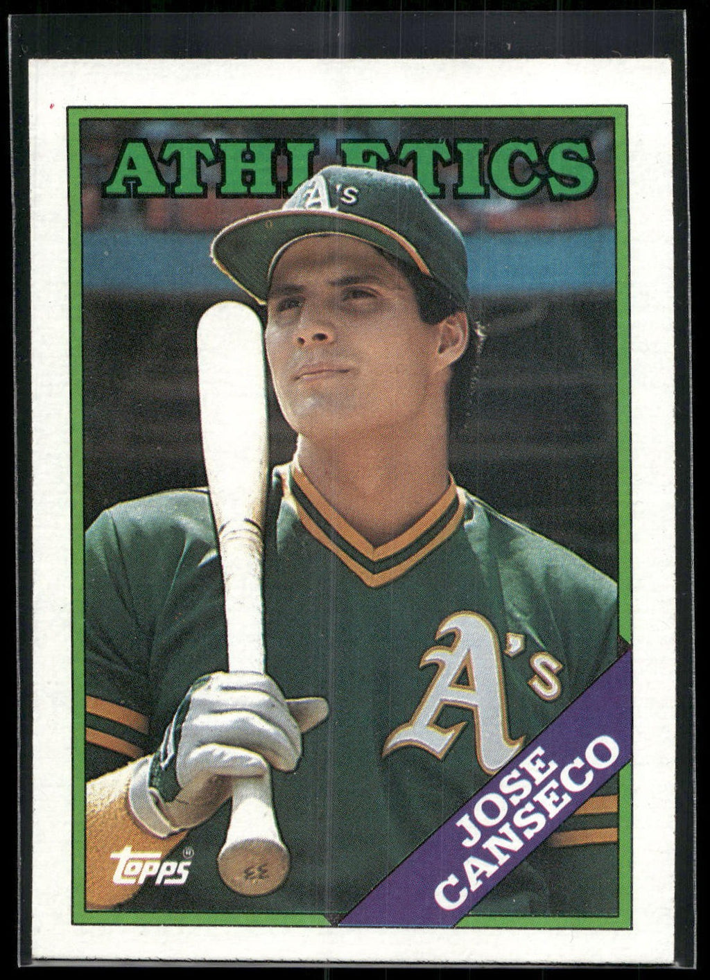 1988 Topps #370 Jose Canseco