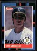 1988 Donruss Oakland Athletics Team Collection #302 Jose Canseco