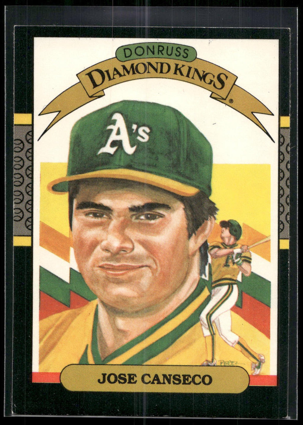 1987 Leaf #6 Jose Canseco