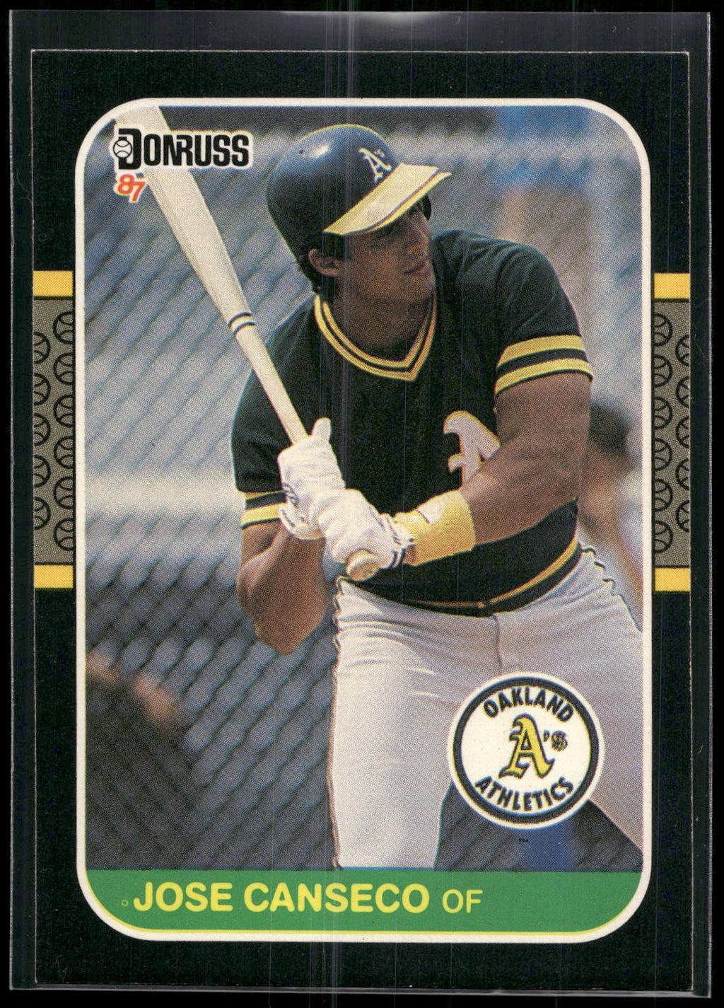 1987 Donruss #97 Jose Canseco