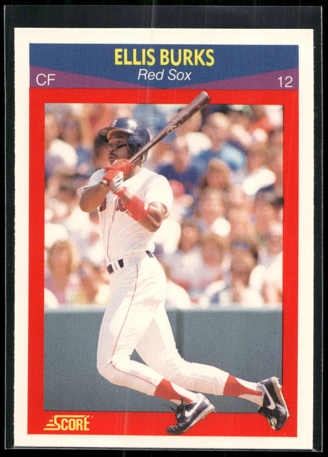 1990 Score 100 Superstars #16 Ellis Burks