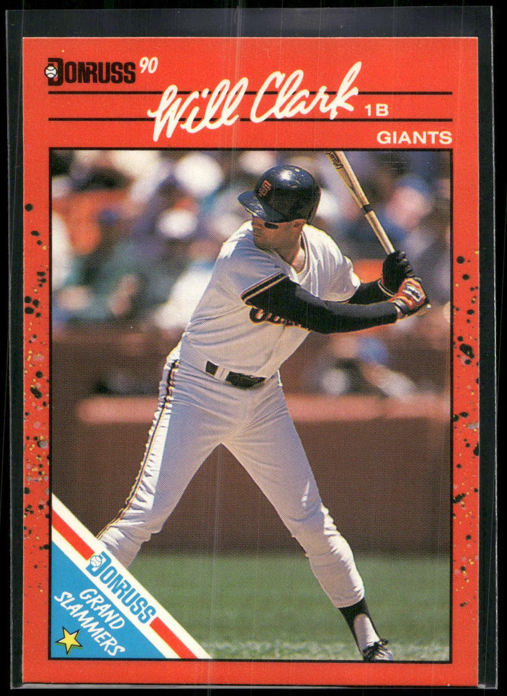 1990 Donruss #6 Will Clark Grand Slammers