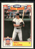 1989 Topps #13 Will Clark Glossy All-Stars