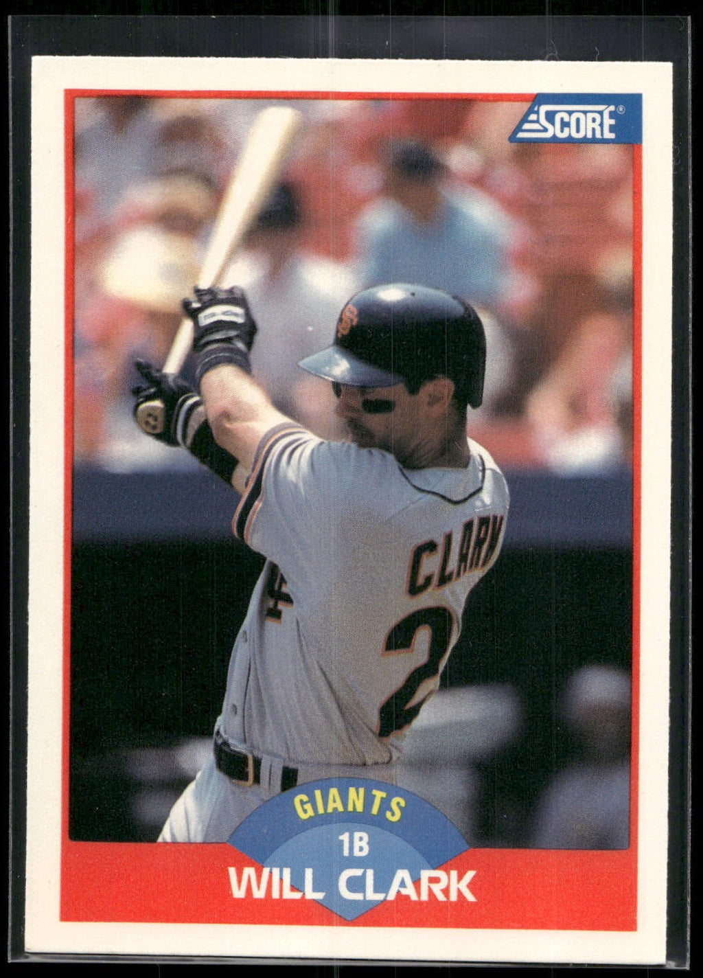 1989 Score #450 Will Clark