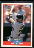 1989 Score #450 Will Clark