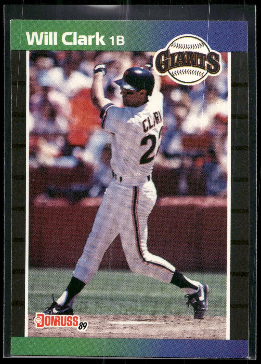 1989 Donruss #249 Will Clark