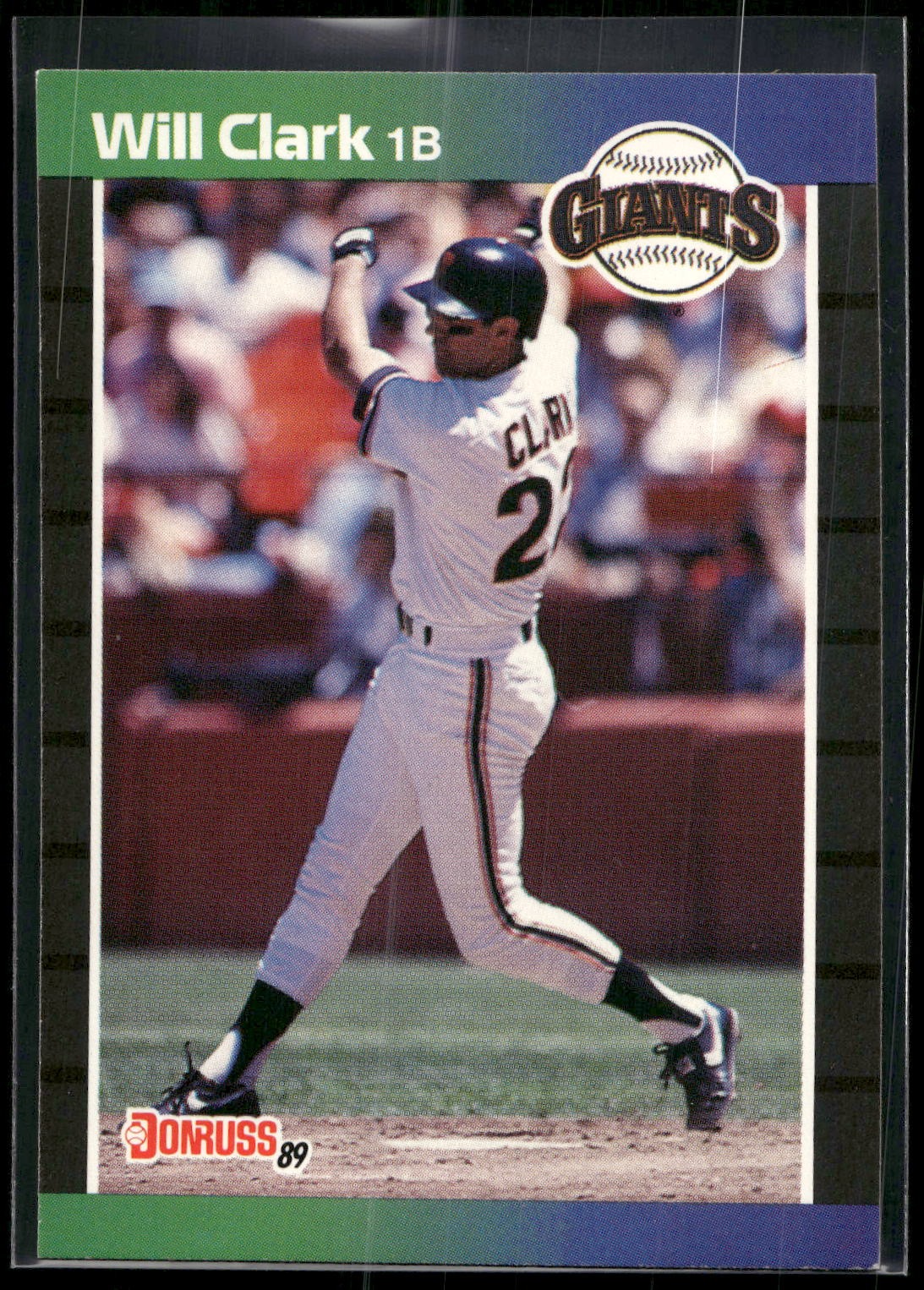 1989 Donruss #249 Will Clark