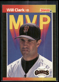 1989 Donruss #BC-22b Will Clark Bonus MVP's