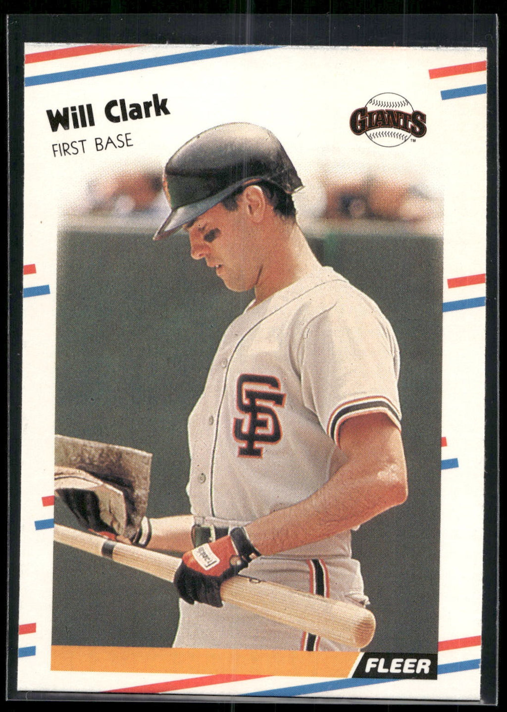 1988 Fleer #78 Will Clark