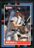 1988 Donruss #204b Will Clark