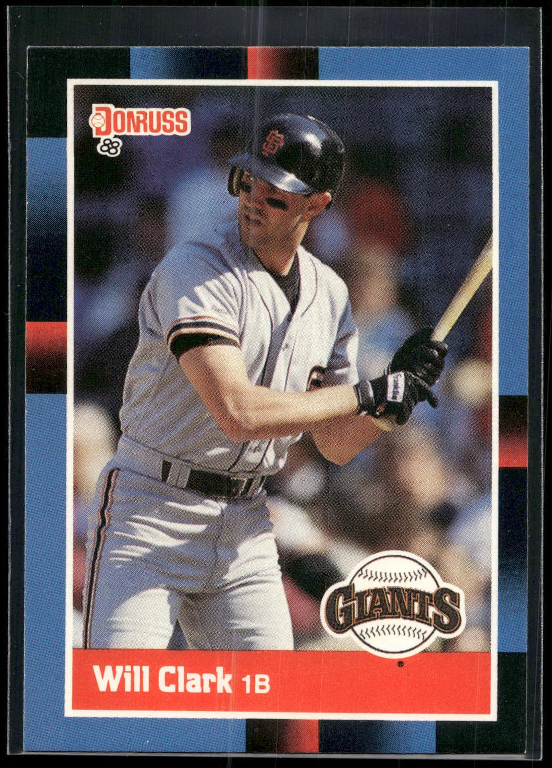 1988 Donruss #204b Will Clark