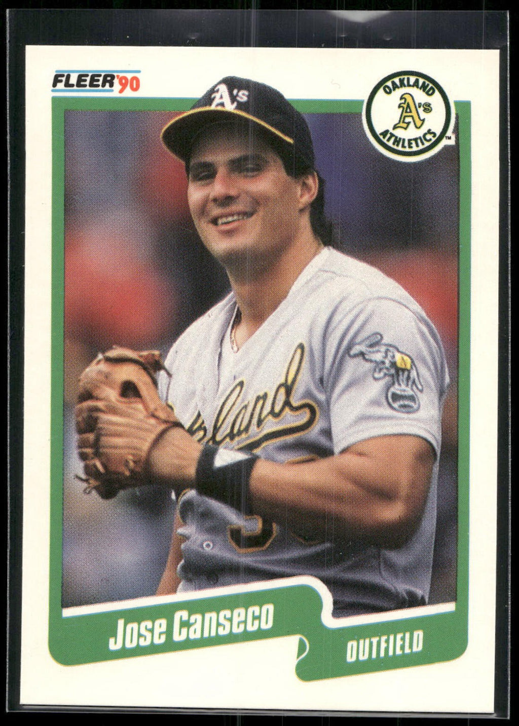 1990 Fleer #3b Jose Canseco