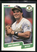 1990 Fleer #3b Jose Canseco