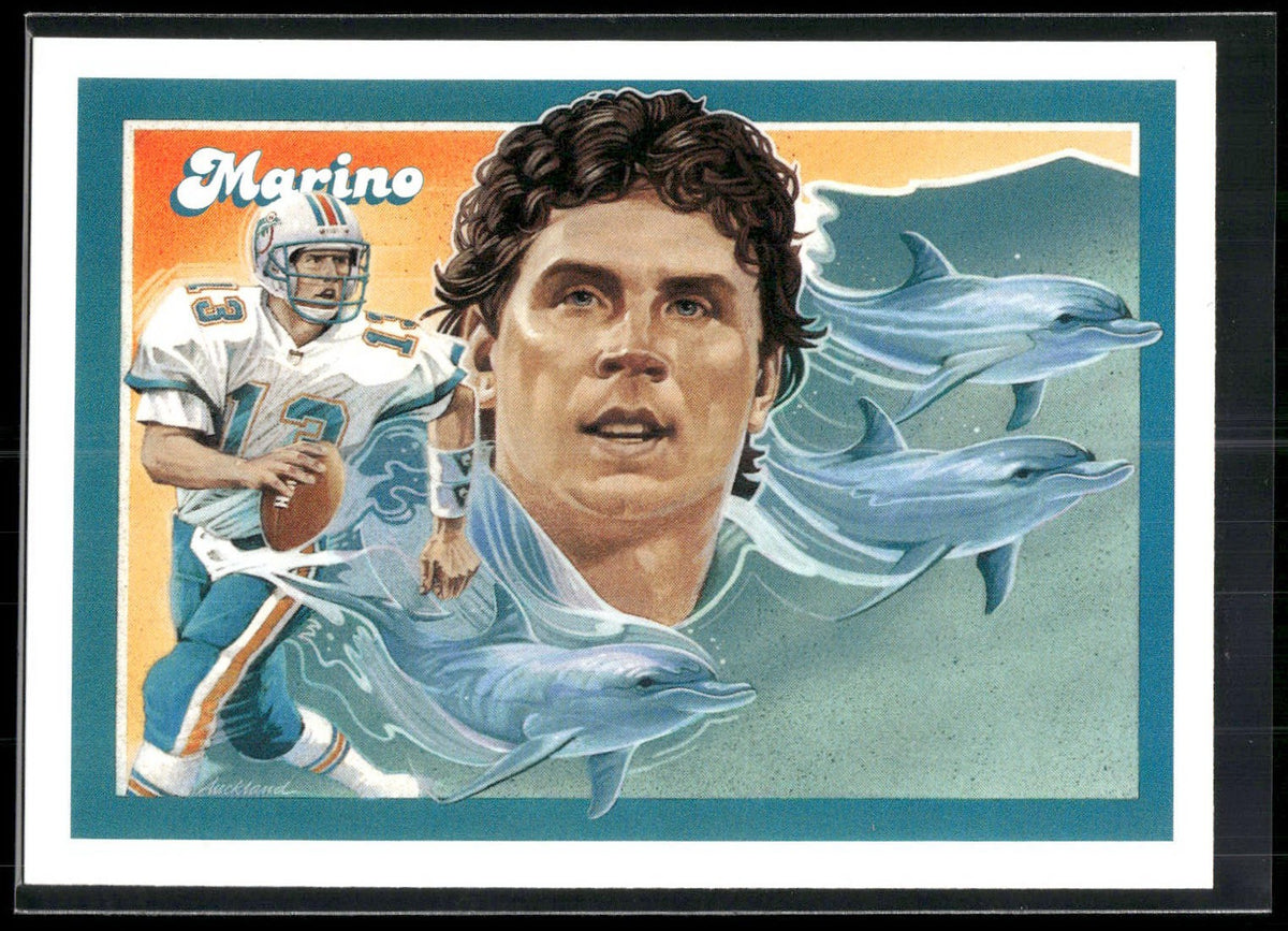 1992 Upper Deck #36 Dan Marino Football Heroes: Dan Marino