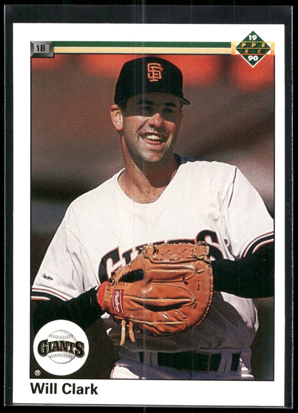 1990 Upper Deck #556 Will Clark