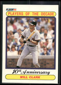 1990 Fleer #630c Will Clark