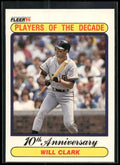 1990 Fleer #630c Will Clark