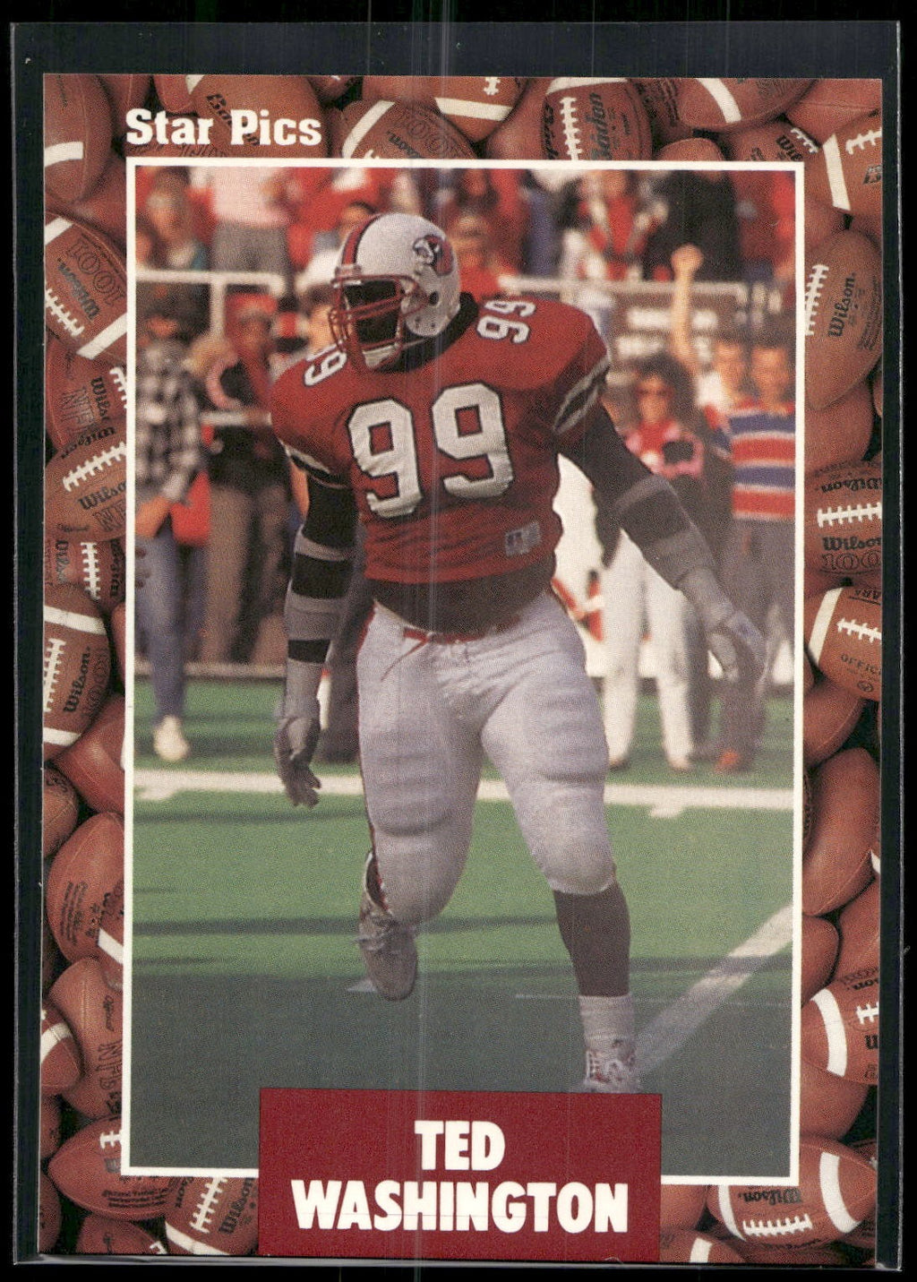 1991 Star Pics #21 Ted Washington